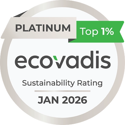 Voorbeeld EcoVadis PLATINUM